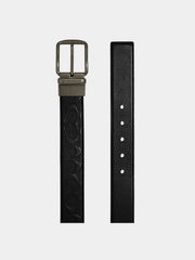 Harness Buckle Cut To Size Reversible Belt, 38 Mm