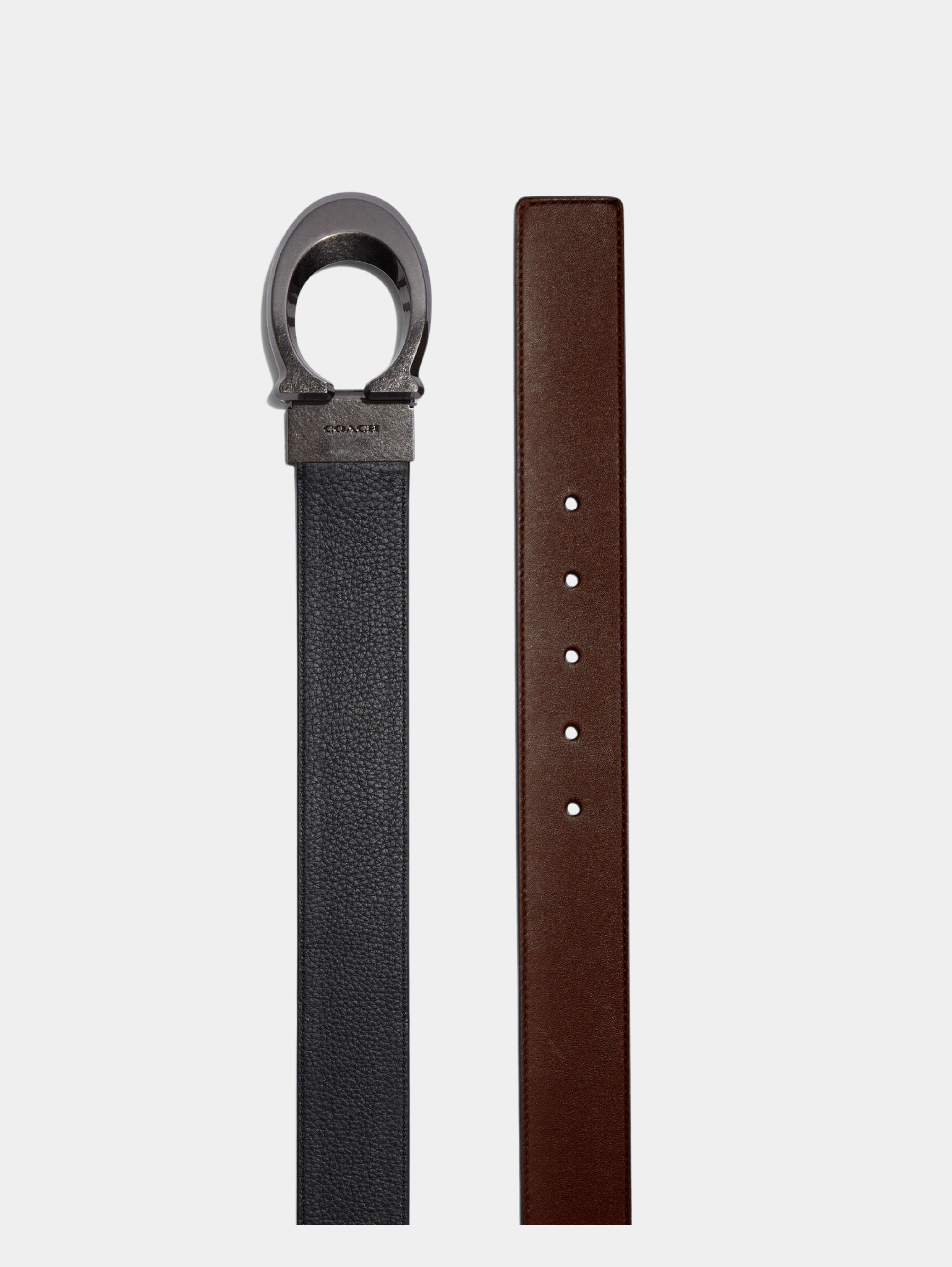 Signature Buckle Cut To Size Reversible Belt, 38 Mm